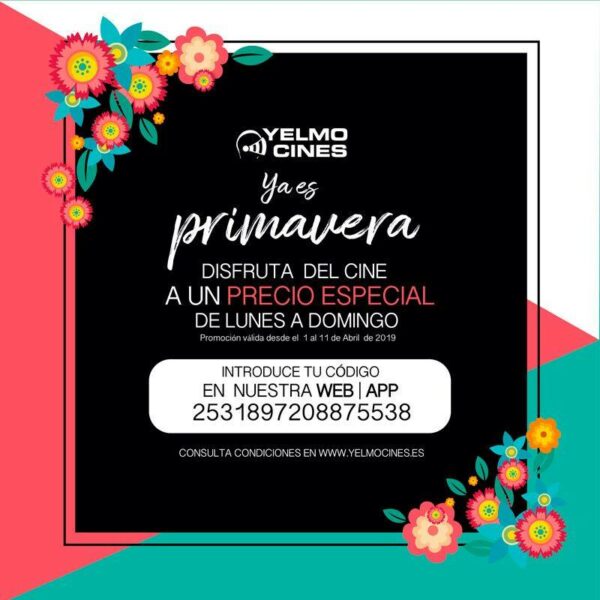 Ya es primavera en Yelmo Cines Centro Comercial Rincón de la Victoria