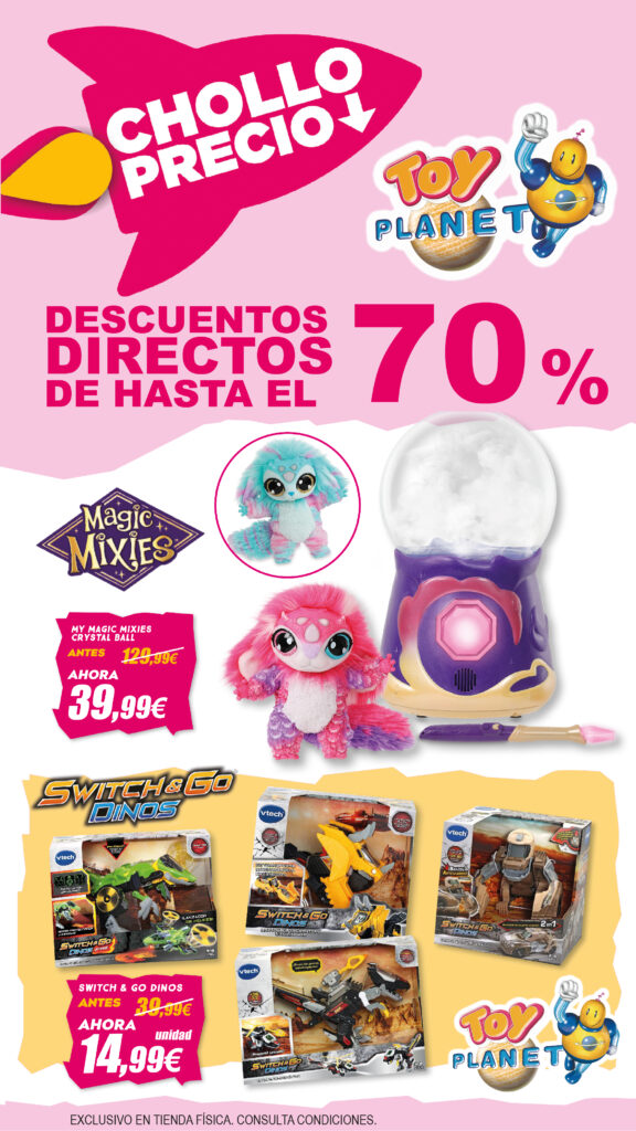 Descubre los chollos de Toy Planet